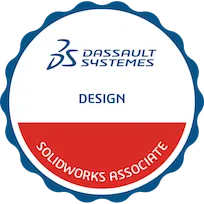 Certified SolidWorks Associate badge